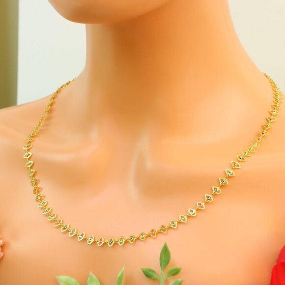 "New Beautiful Design Necklace Chain for Women/Girls, Gift, N660 - Picture 3 of 15